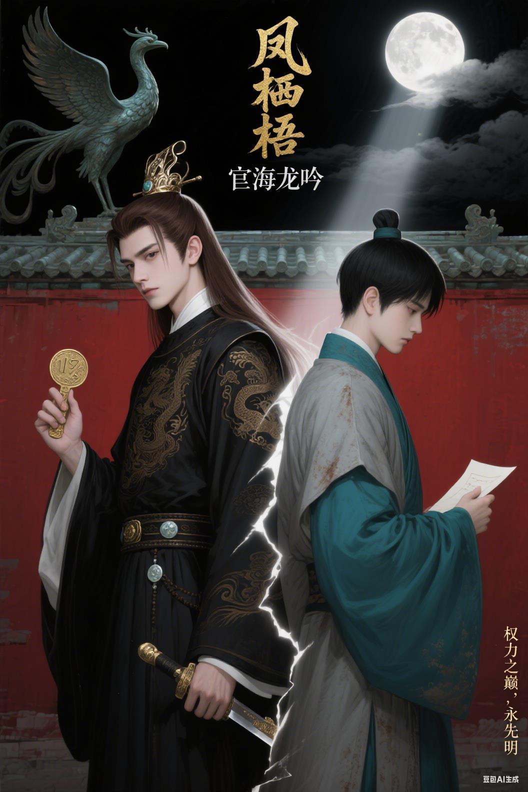 凤栖梧桐对应的龙句子